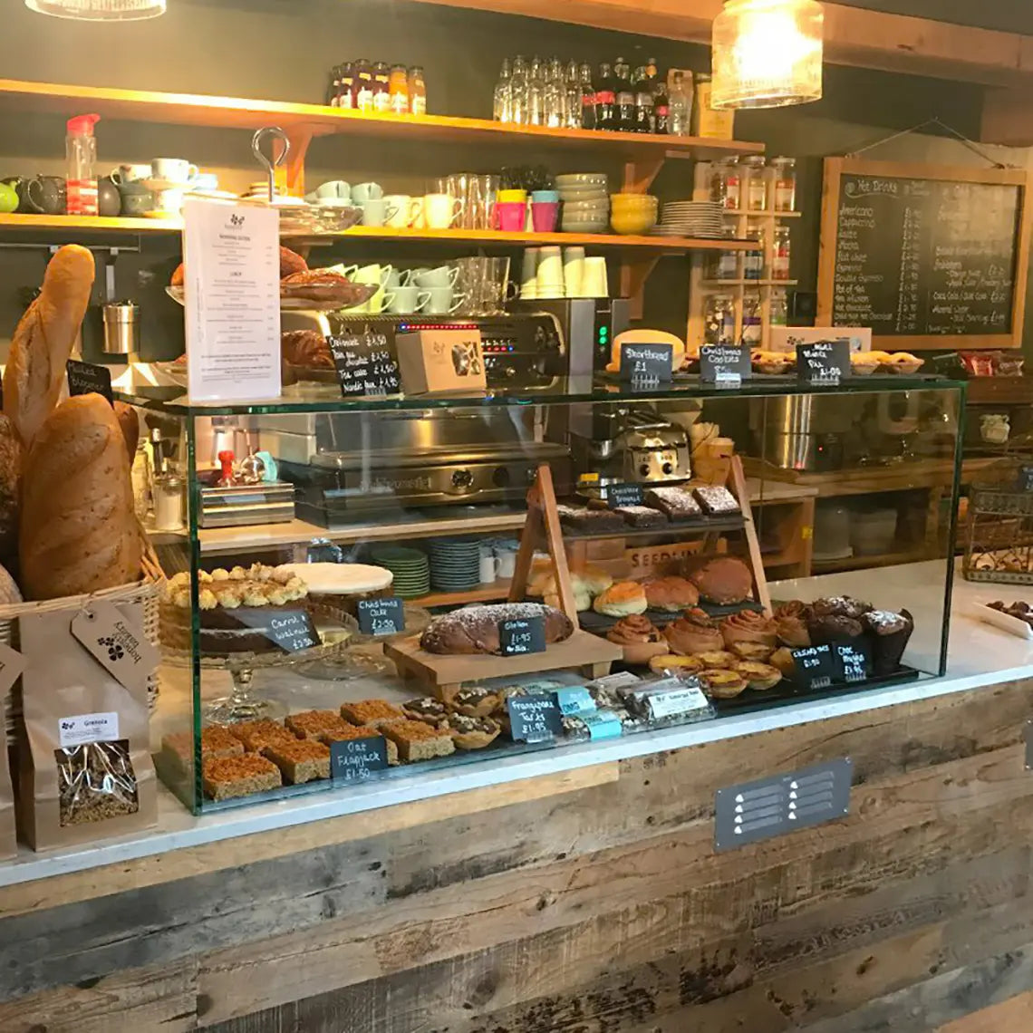 Cafe Food Display Cabinet