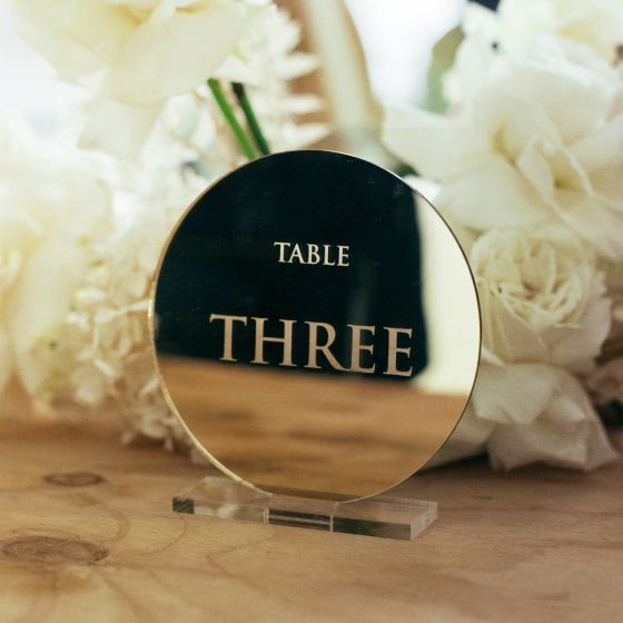 Table Numbers