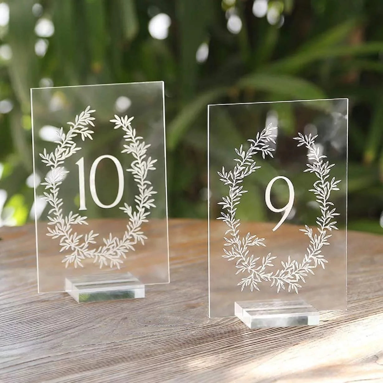 Table Numbers