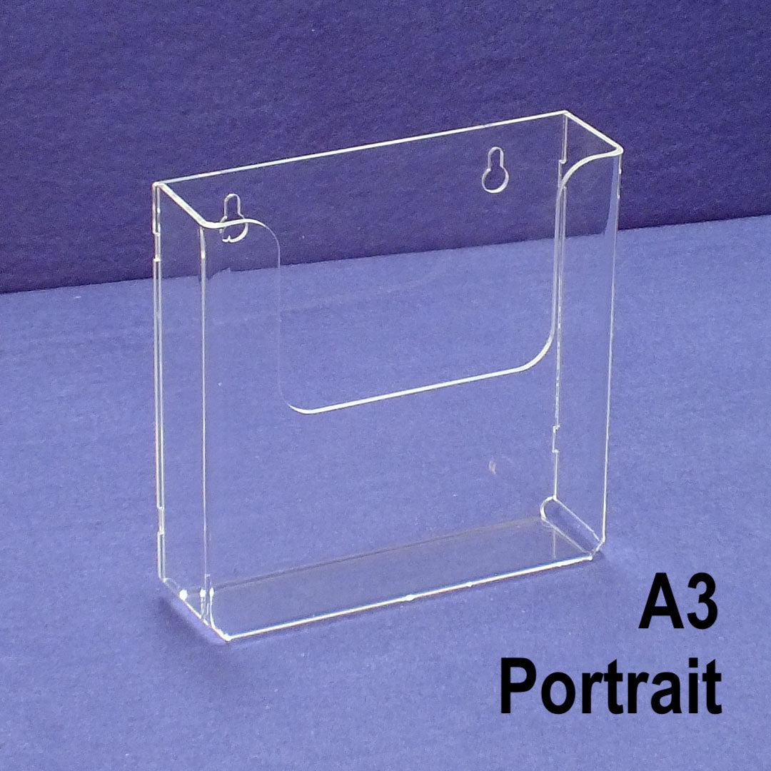 Brochure Holder Wall Mounted