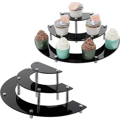 Semi Circle Display Riser - Set of 3